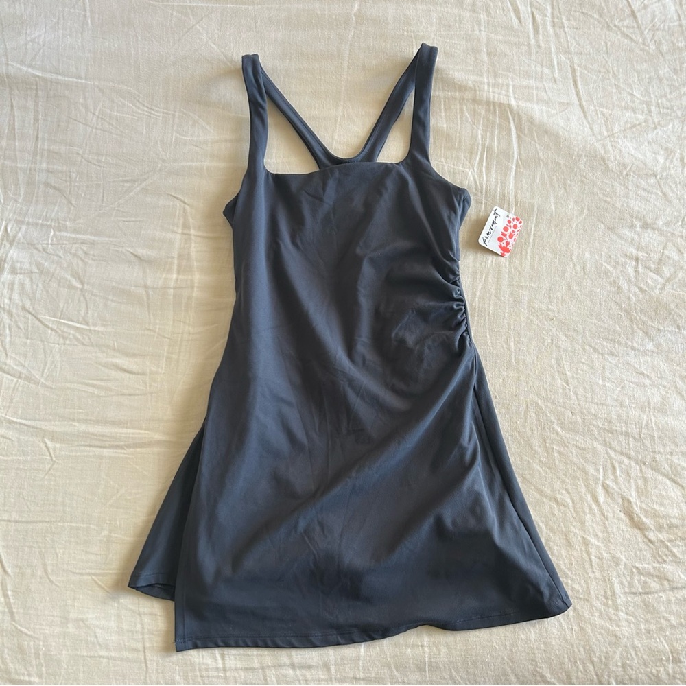 Free People Movement Never Better Active Dress in Dark Shadow